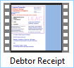 Run video on LILAC Debtor Receipt